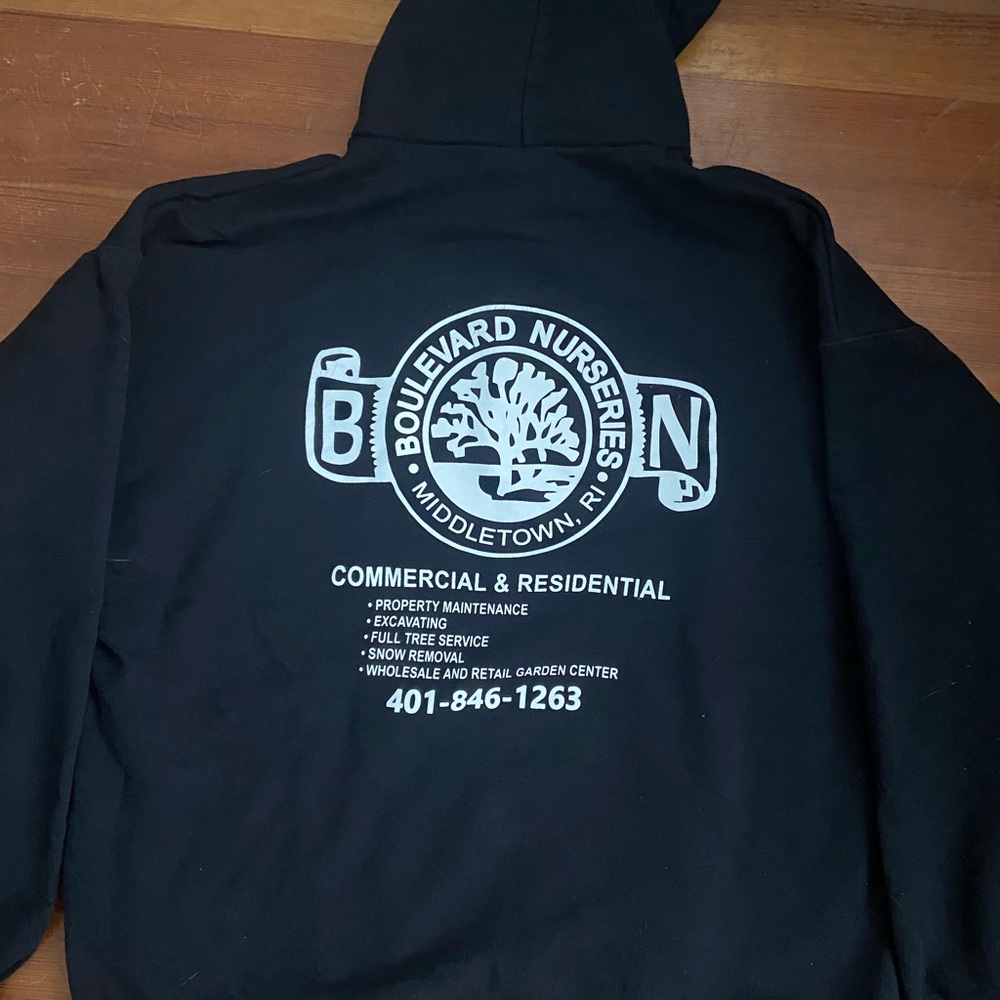 Boulevard Nurseries Middletown, RI hoodie